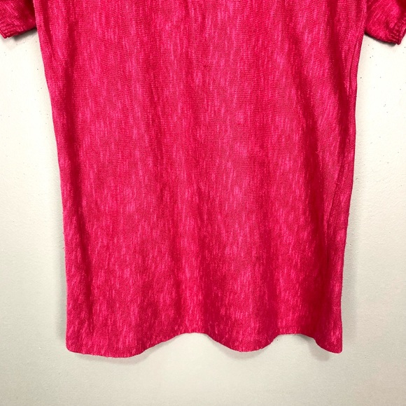 Eileen Fisher Linen Blend Tunic Top Women’s Size XS Scoop Neck Short Sleeve Knit - Picture 3 of 6